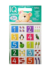 Игра настольная, Айрис, Серия Мягкие игры, Домино. Счёт до 5.