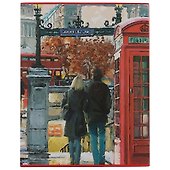 Фотоальбом на 200 фото London Акварель (10х15) (коробка) (12-23848-F002) - 2