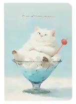 Записная книжка А7 30л кл. "Чувиляева. Коттейль" сшивка, тонир.блок