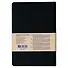 Ежедневник дат. 2026г. А5 176л "MAPLE" черный, 7Б, иск.кожа, обл.поролон, тв.переплет, тонир.блок, скругл.углы, ляссе, инд.уп - 1