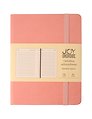 Ежедневник недатированный «Joy Book» А6, персиковый, 136 листов, экокожа, Joy Book