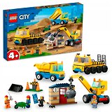 LEGO City: Строительные машины и шаровой кран, 235 деталей (60391)