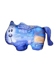 Игрушка антистресс Кот джинсовый (40х31) (99-112)
