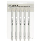 Ручки капиллярные-линеры 5шт 0,8мм, пласт.кор., Winsor&Newton