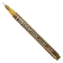 Мультилайнер Derwent LINE MAKER 0.3 / Сепия