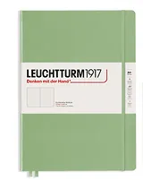 Книга для записей A4+, 61 лист в точку "Master Slim", твердая обложка, шалфей, Leuchtturm1917