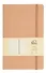Книга для записей А5 96л тчк. "Joy Book. Крем-брюле" иск.кожа, тонир.блок, скругл.углы, ляссе, резинка, карман на задн.форзаце - 0