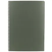 Тетрадь в клетку Hatber, Metallic, А4, 80 листов, в ассортименте