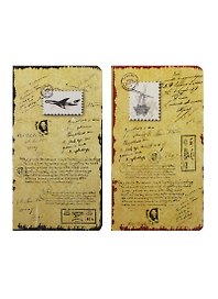 Блокнот Письмо с маркой (192стр) (9,3х16,8)