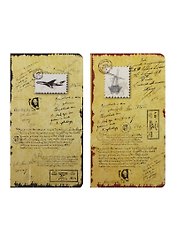 Блокнот Письмо с маркой (192стр) (9,3х16,8)