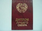 Диплом лучшего свекра (AE0000315) (Мастер)