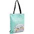 Сумка-шоппер Басик Замурчательная сумочка (мятная) текстиль 40см.*32см. - 1