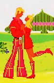 Алмазная мозаика ТМ Рыжий Кот Бременские музыканты (Лицензия/ Союзмультфильм) 20х30см без подрамника, на картоне НД-1597 - 0