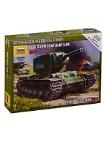 Сборная модель Советский тяжелый танк КВ-2, 6202, ЗВЕЗДА