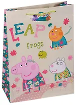 Пакет подарочный бумажный А4 "Весна Пеппы", детский