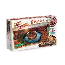 Фигурный пазл «Глен-Каньон» 126 элементов, дерево, Нескучные игры