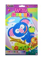 Картина-мозаика Панда (DT-1016) (объемная мозаика из EVA) (3+) (упаковка) (Arte Nuevo)