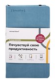 Ежедневник недатированный «Aesthetic. Breathe» В6, голубой, Remarklee - 0