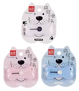 Нож канцелярский 9мм "Косточка" мини, ассорти, блистер