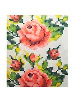 Ткань для пэчворка Бязь 1 Экстра (орнамент розы) (ВаР00003212) (50х50см) (упаковка)