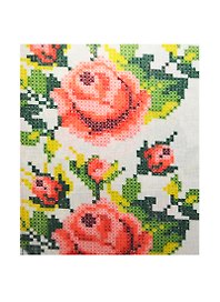 Ткань для пэчворка Бязь 1 Экстра (орнамент розы) (ВаР00003212) (50х50см) (упаковка)