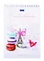 Скетчбук А5 80л "Сладкий Париж" 100г/м2, тв. обложка, спираль - 0