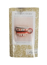 Набор для изготовления текстильной игрушки Kitchen Story Кружка (К001) (16см) (Ваниль)
