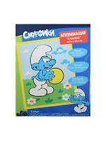 Аппликация Смурфик (23868) (24х29,5см) (Смурфики) (набор для творчества) (3+)
