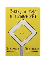 Обложка на автодокументы Я главный (KW063-000065)