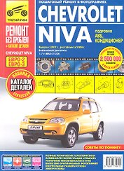 Chevrolet Niva: Руководство по эксплуатации, техническому обслуживанию и ремонту + каталог деталий
