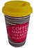Стакан керамический Coffee makes my day (ПВХ бокс) - 0