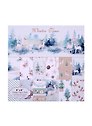 Бумага д/скрапбукинга Новогодняя, Winter time, 15,2*15,2см, 12 дизайнов, 12 листов, двусторонн