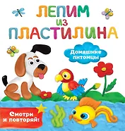 Домашние питомцы. Лепим из пластилина: смотри и повторяй