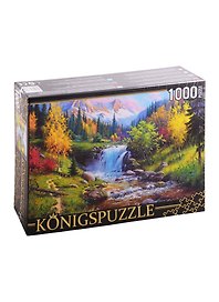 Пазл «И. Прищепа Горный ручей» 1000 элементов, KonigsPuzzle