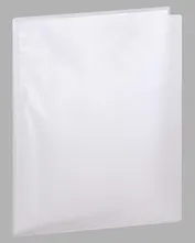 Папка 20 файлов А4 "Transparent", серая