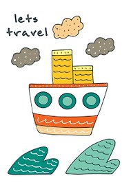 Блокнот «Let's Travel», Эксмо