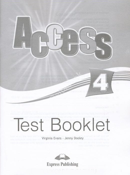 

Access 4. Test Booklet