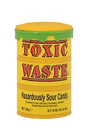 Леденцы Toxic Wastle Original Drum (Токсик Классическая бочка желтая), 42г