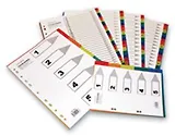 Разделитель А4 цв., цифр., 1-31, пластик, DOLCECOSTO