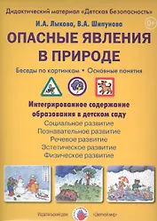 Опасные явления в природе. Беседы по картинкам. Основные понятия. Дидактический материал "Детская безопасность"