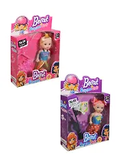 Кукла с аксессуарами (4180) (12см) (в ассорт.) (3+) (коробка)