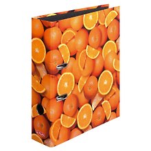 Папка архивная 80мм А4 "Апельсины" лам.картон, Herlitz