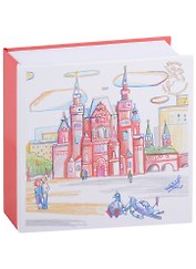 Блокнот-кубарик Москва (Исторический музей) (пастель) (Город Победителей)