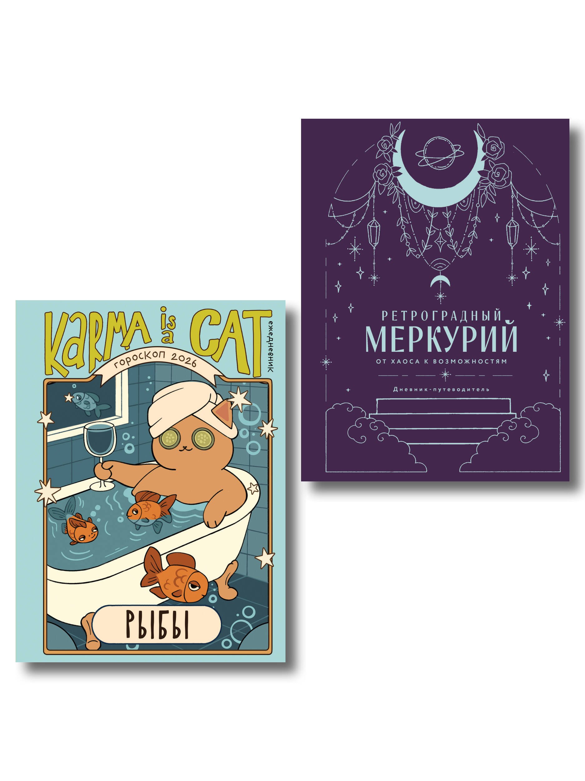 

Комплект (Гороскоп на 2026 год. Рыбы + Ретроградный меркурий)