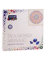 Алмазная мозаика MAZARI Орнамент 12 , 30х30см частичная выкладка, стразы разного размера