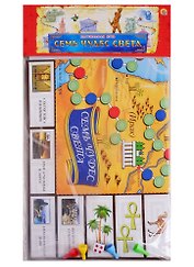Рыжий кот Игра настольная "МАКСИ-ИГРЫ "Семь чудес света" Арт.ИН-8018