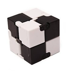 Игрушка, Головоломка, Рыжий Кот,Бесконечный куб чёрно-белый, 13,5*6,5*2,5см 200173337