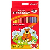 Карандаши цветные Гамма, "Мультики", 36 цветов