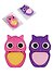 Ластик "Яркие совы.Owls", ассорти, Sunbaby - 2