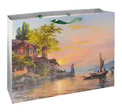 Пакет А3+ 40*50*15 "Романтика" нейтр., бум.мат.ламинат